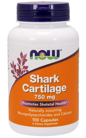 Shark Cartilage (100 капс) (750 мг) (NOW)