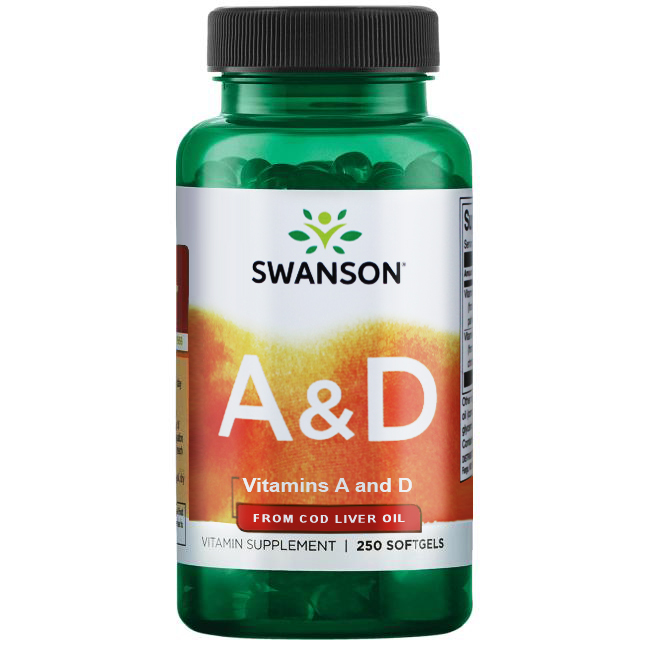  Заказать Vitamin A & D (250 капс) (Swanson) - цена  руб.