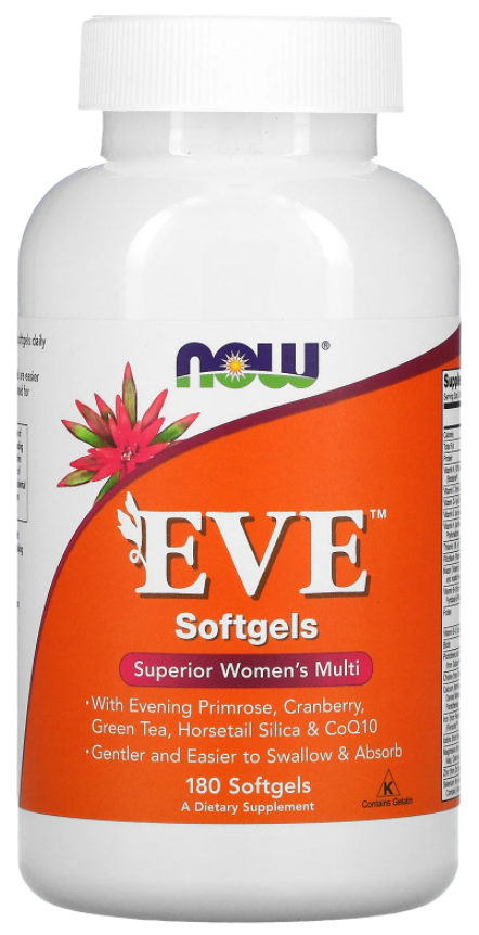 EVE Superior Women's Multi Softgels (180 капс) (NOW)