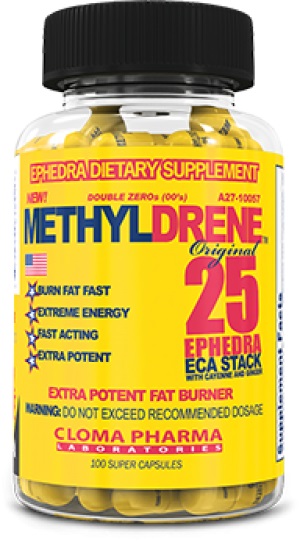  Заказать Methyldrene 25 (100 капс) (Cloma Pharma) - цена  руб.
