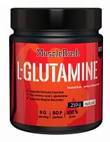 L- Glutamine (250 гр) (50 порц) (Muscle Rush)