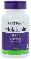 Melatonin (3 мг) (60 табл) (Natrol)