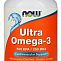  Заказать Ultra Omega 3 Fish Oil (180 мягких капсул) (NOW) - цена  руб.
