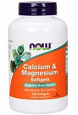 Calcium & Magnesium (120 капс) (NOW)