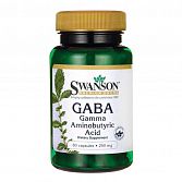 GABA (250 мг) (60 капс) (Swanson)