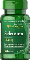 Selenium (100 мкг) (100 табл) (Puritan's Pride)
