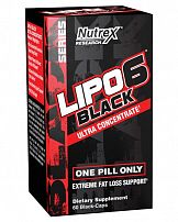 LIPO 6 Black Ultra Concentrate (60 капс) (Nutrex)